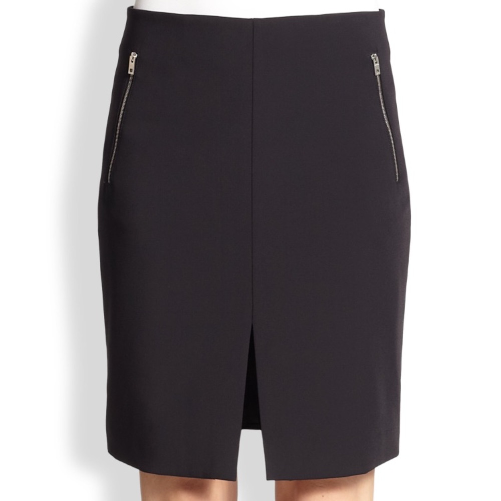 Rag & Bone Zip Pencil Skirt - Picture 2 of 8